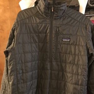 Patagonia Men’s Nano Puff bivy Pull Over size S